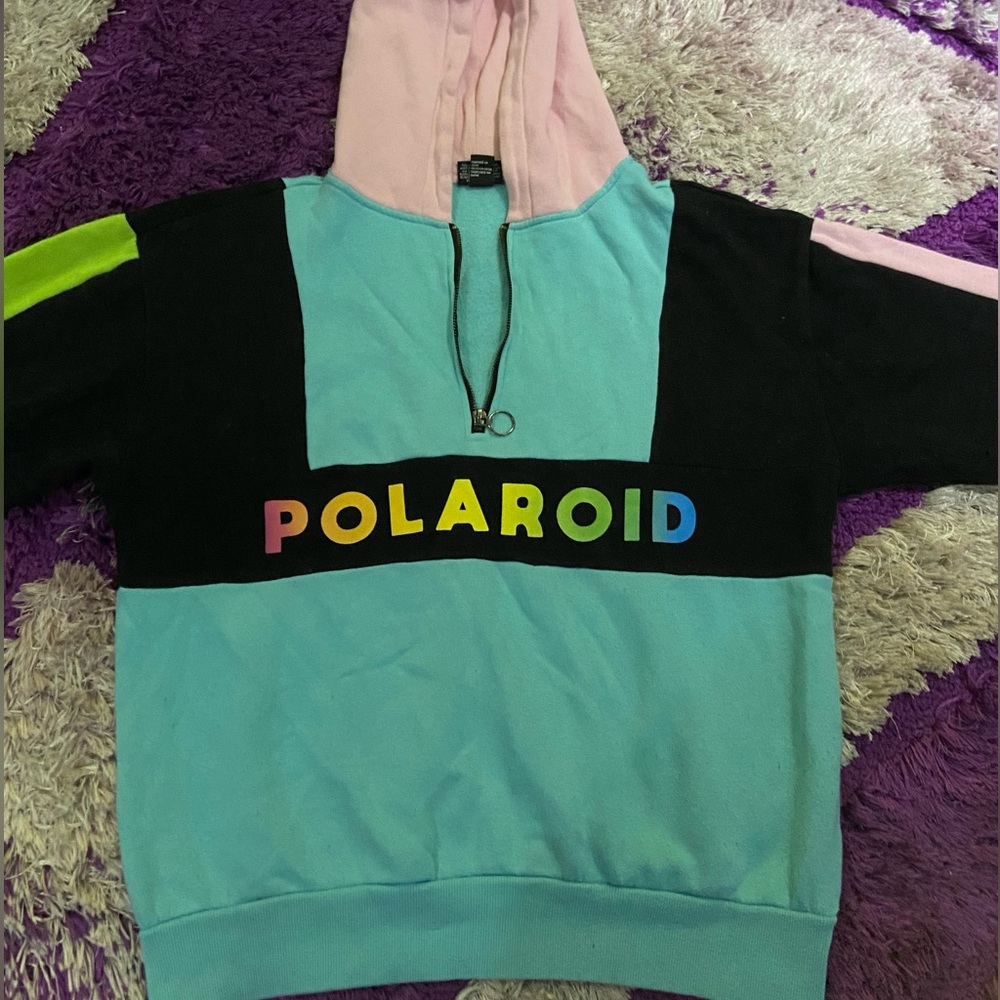 Polaroid sweater
